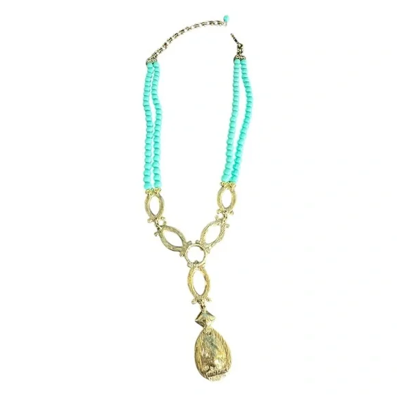 Heidi Daus Coral and Torq Necklace in Excellent condition - Picture 11 of 16